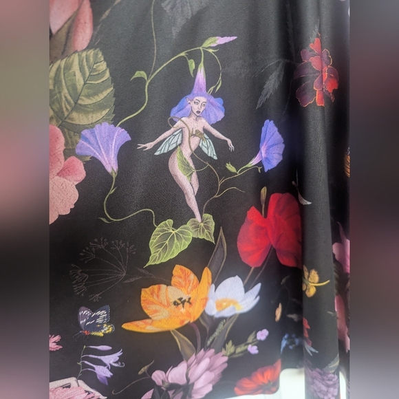 BLACKMILK NYMPH GARDEN MARILYN DRESS - XXL - Picture 5 of 8